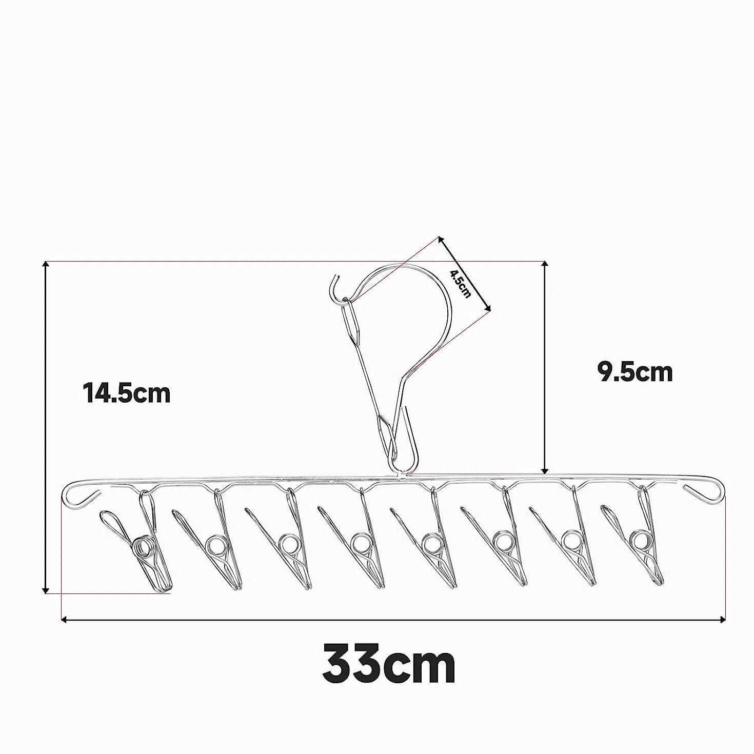 2 Pezzi Porta Cappelli da Armadio, Porta Cappellino da Baseball, Salvaspazio Cappelliera per Armadio Berretto Organizer Hanger Senza Installazione