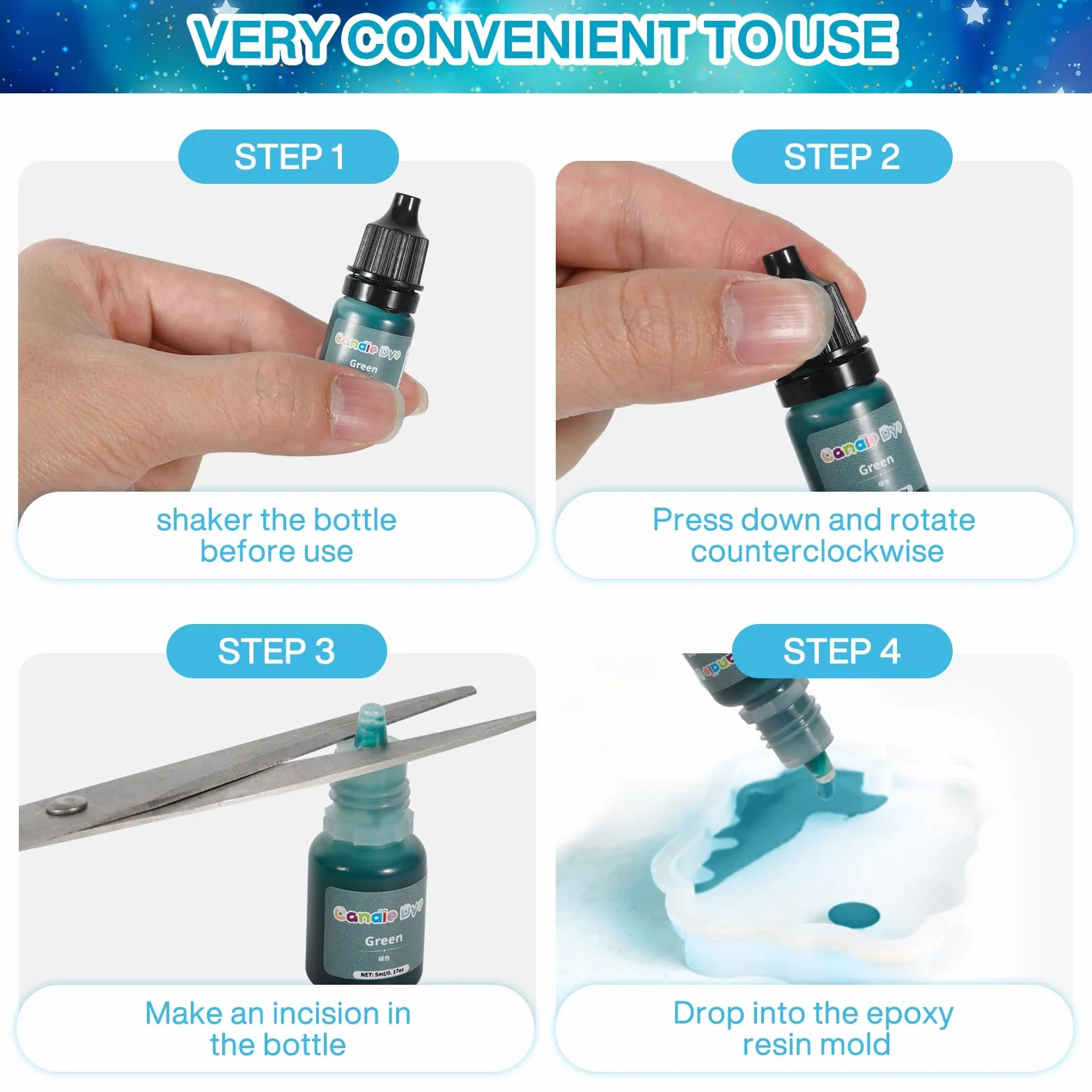 Colorante Per Candele - 30 Colori Altamente Concentrati Per Cera, Paraffina, Soia - Pintura a Base Di Olio Per Fare Candele e Cera Gel