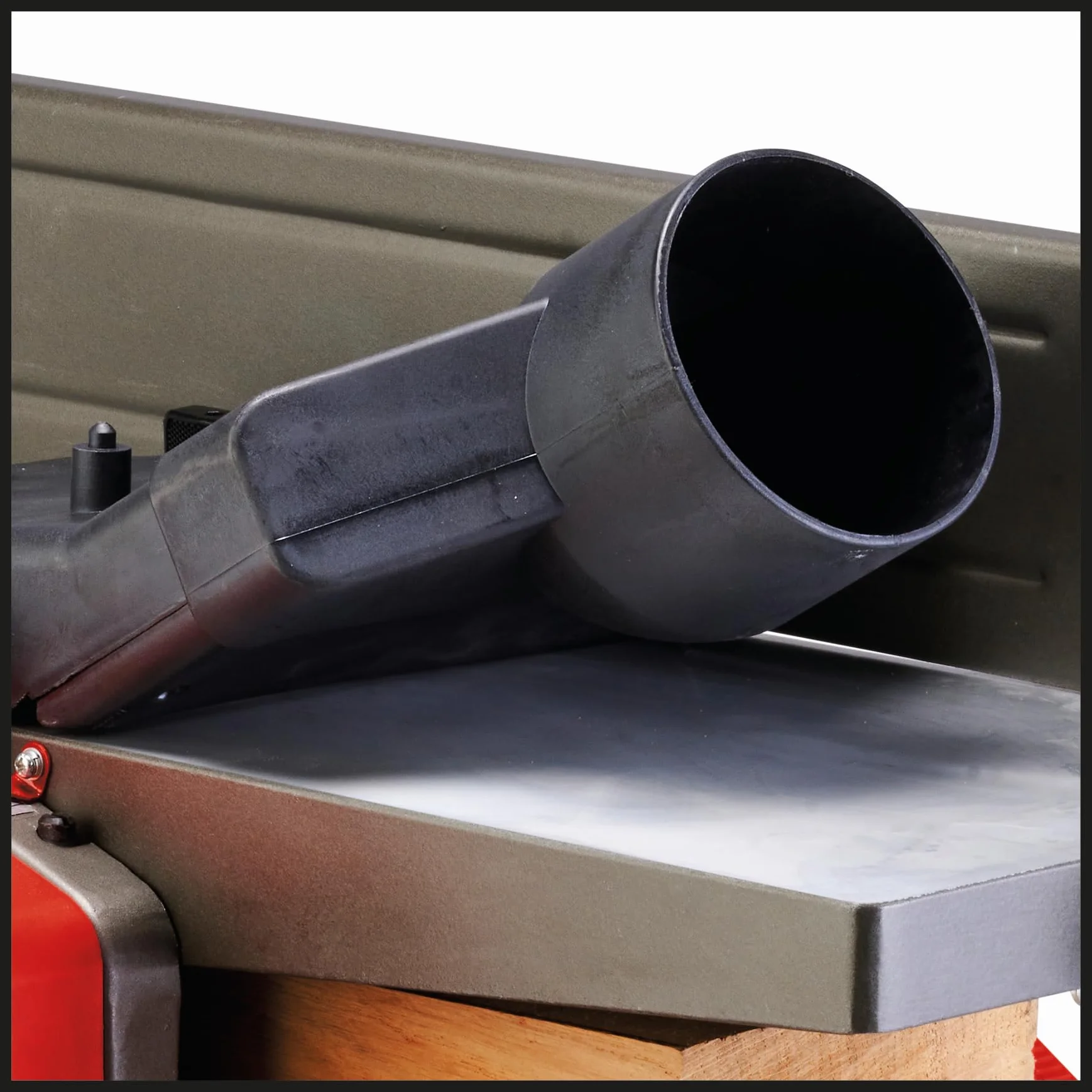 Einhell Pialla stazionaria TC-SP 204/2 (1500 W, 9000 min-1, larghezza pialla 204 mm, struttura stabile per la piallatura a spessore e la profilatura, staffa di erogazione estraibile)