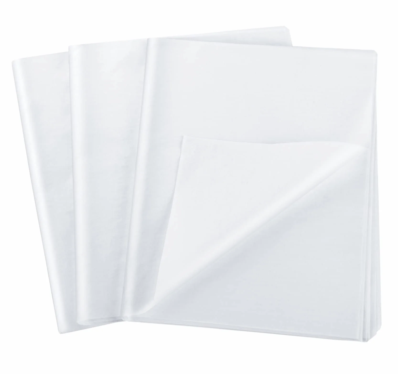 Carta Velina Bianca, 60 Fogli da 50x75cm, Artistica per Artigianato, Feste e Confezioni Regalo