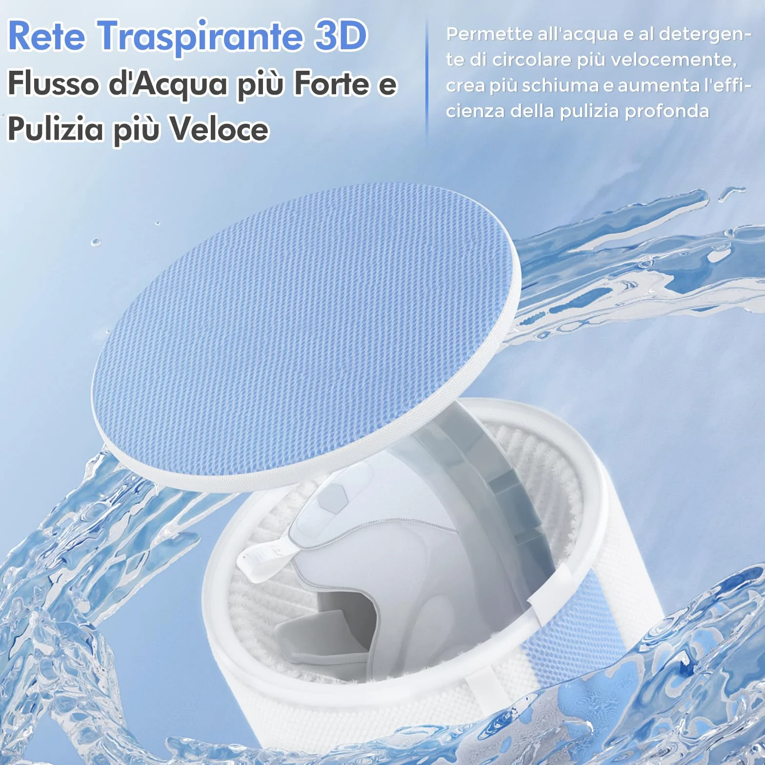 Teletrogy 2 Pezzi Sacchetti per Scarpe Lavanderia Sacchetto Scarpe con Cerniera Nascosta, Pulizia a 360° Tutto Campo, Riutilizzabile e Anti-Deformazione per Sacchetto Scarpe Lavatrice, Bianco