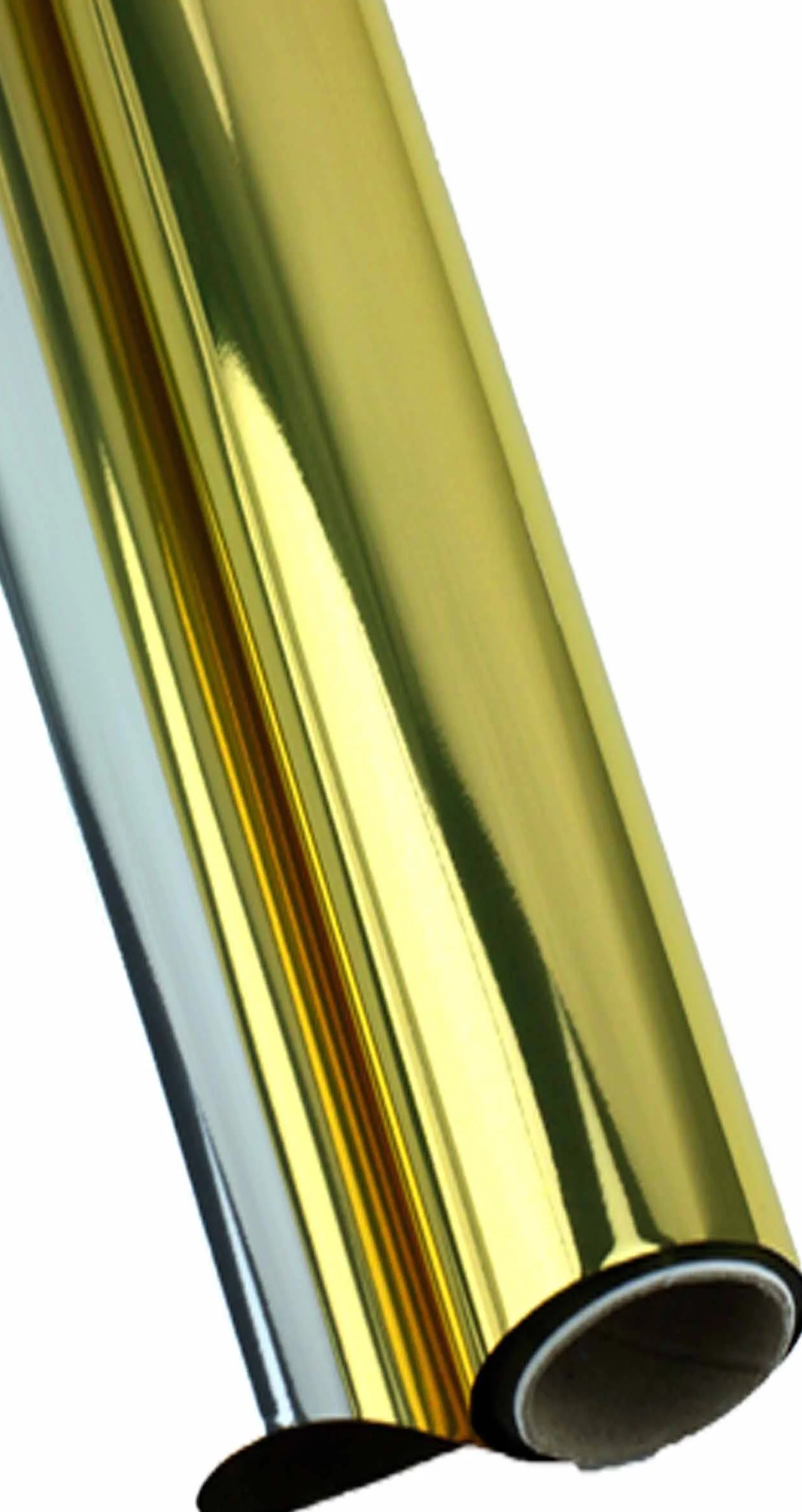 Kadisa Bobina Polipropilene Rotolo Cellophane Metallizzato Alta Luminosità 70cmX50m (Oro Metallizzato)