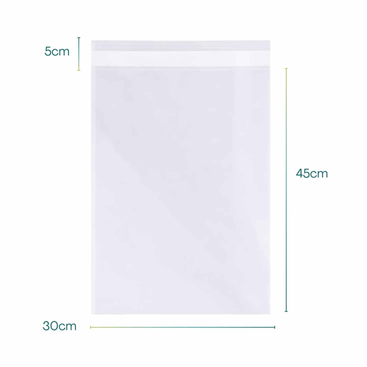 Palucart 100 Buste Cellophane 30x45+5 cm con Aletta Bustine A3 per Confezionare Gioielli Piccola Bigiotteria Dolci Caramelle Idea Regalo Battesimo Nozze bomboniere