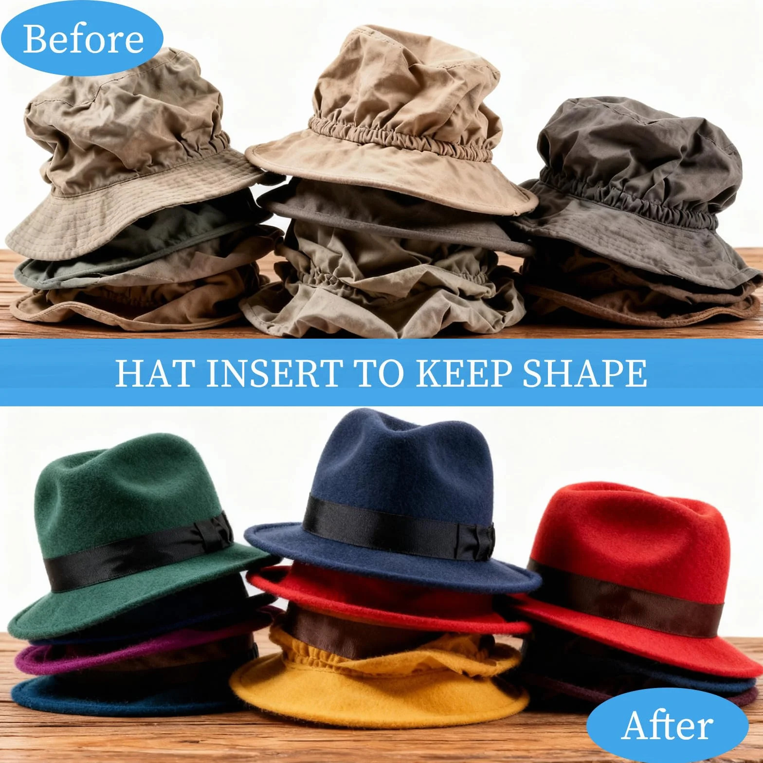 Supporto per Cappelli da Baseball 10 Modellatore Leggero per Berretto in Pvc 10 Previene Deformazioni, per Casa e Negozio