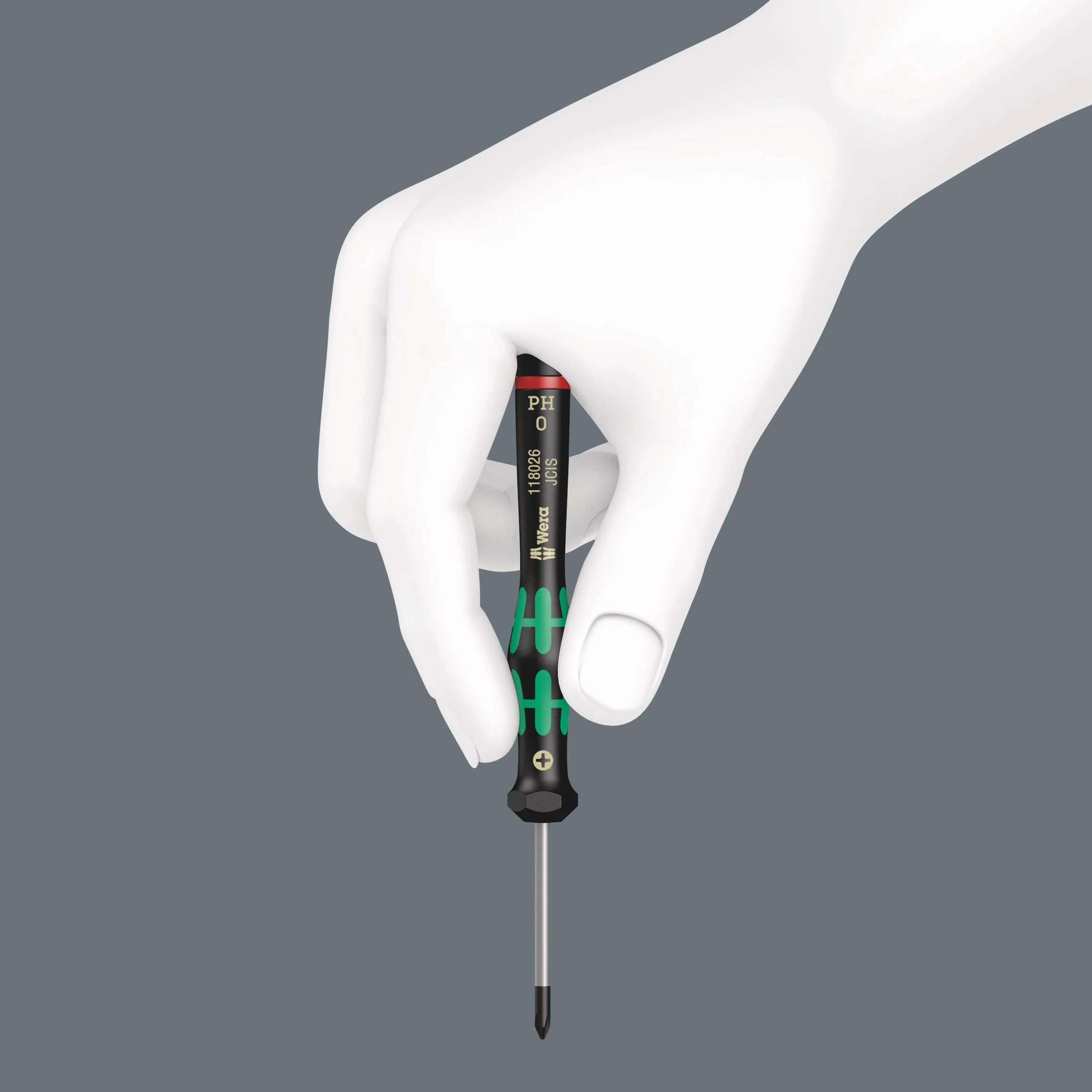 Wera, 2054 Giravite esagonale per l'elettronica, Hex-Plus, 0.9 x 40 mm