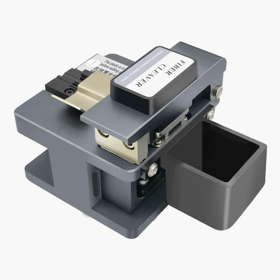 TM20 Fiber Cleaver - Taglierina in fibra 3 in 1 e guida di rimbalzo automatica, ad alta precisione, con protezione in fibra rotta