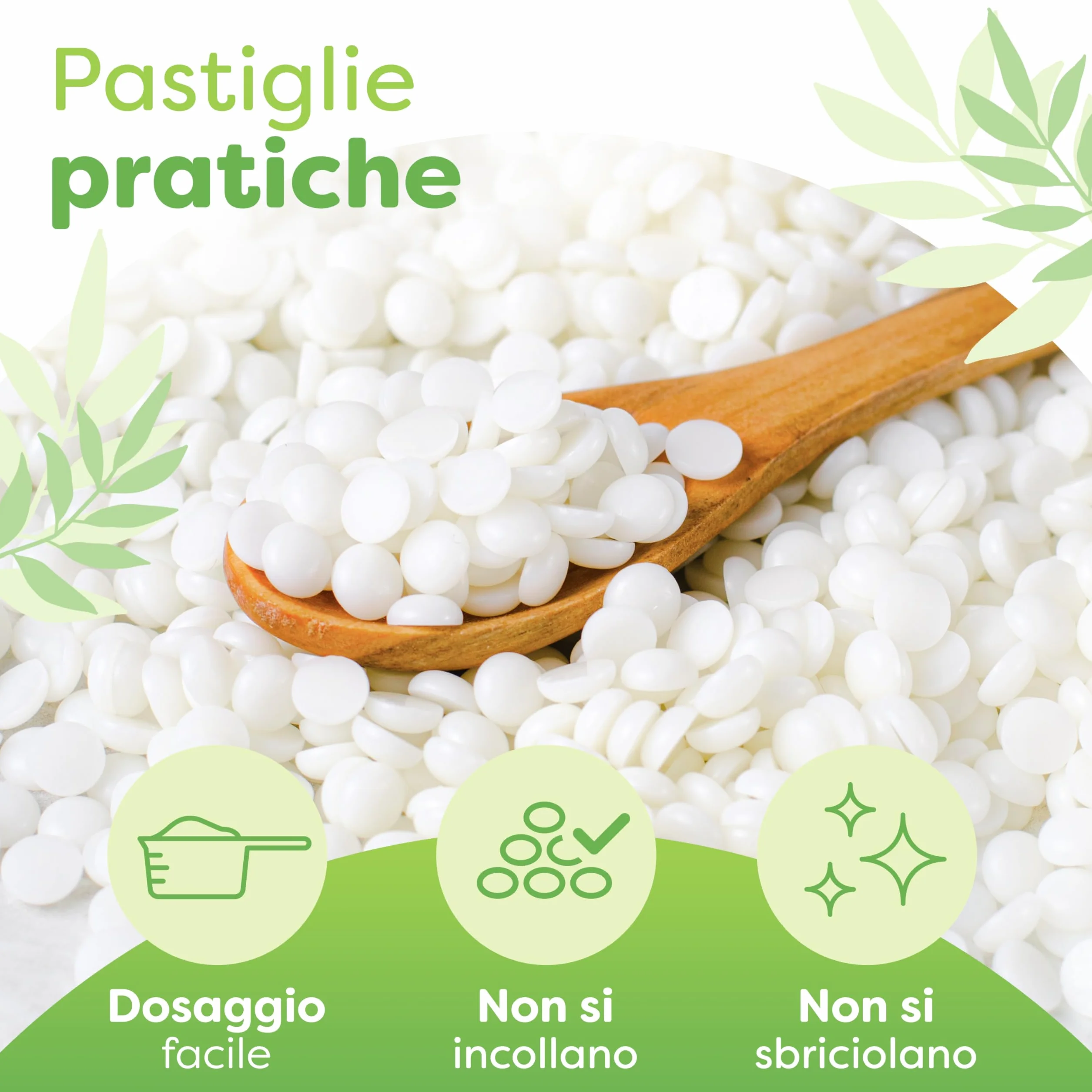 molinoRC 800g Cera di soia per Candele - Prima qualità - 100% Naturale, biodegradabile, Senza additivi - Combustione Pulita, Ideale per profumate - per stampi e Contenitore - Pratiche pastiglie