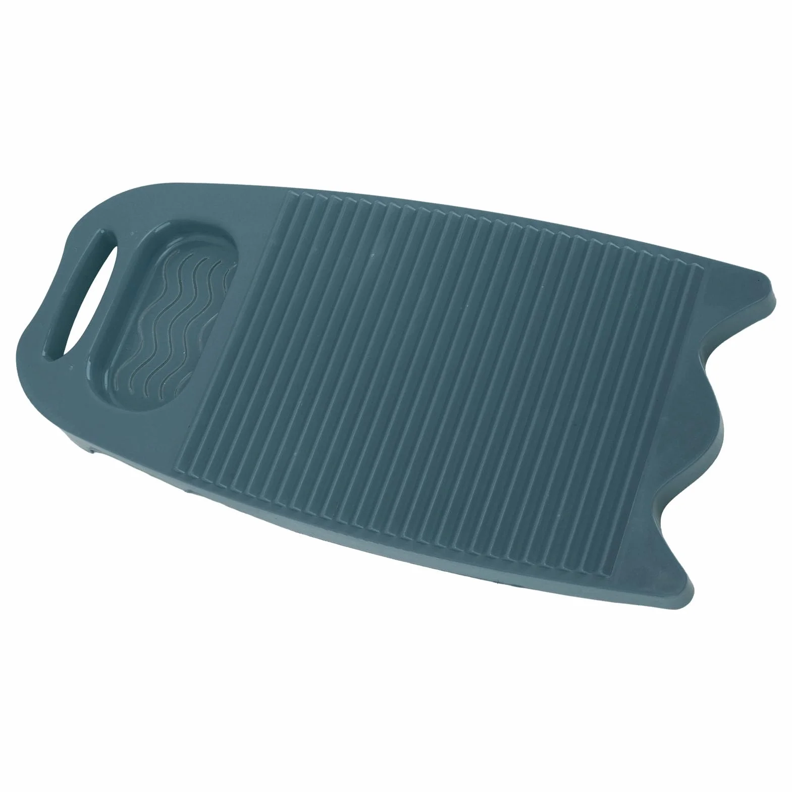 Asse per il Lavaggio a Mano, Asse per il Lavaggio in Plastica a Grana Sfregata, Ampia Applicazione, Maniglia per la Pulizia Completa, Design Durevole per la Famiglia (BLUE)