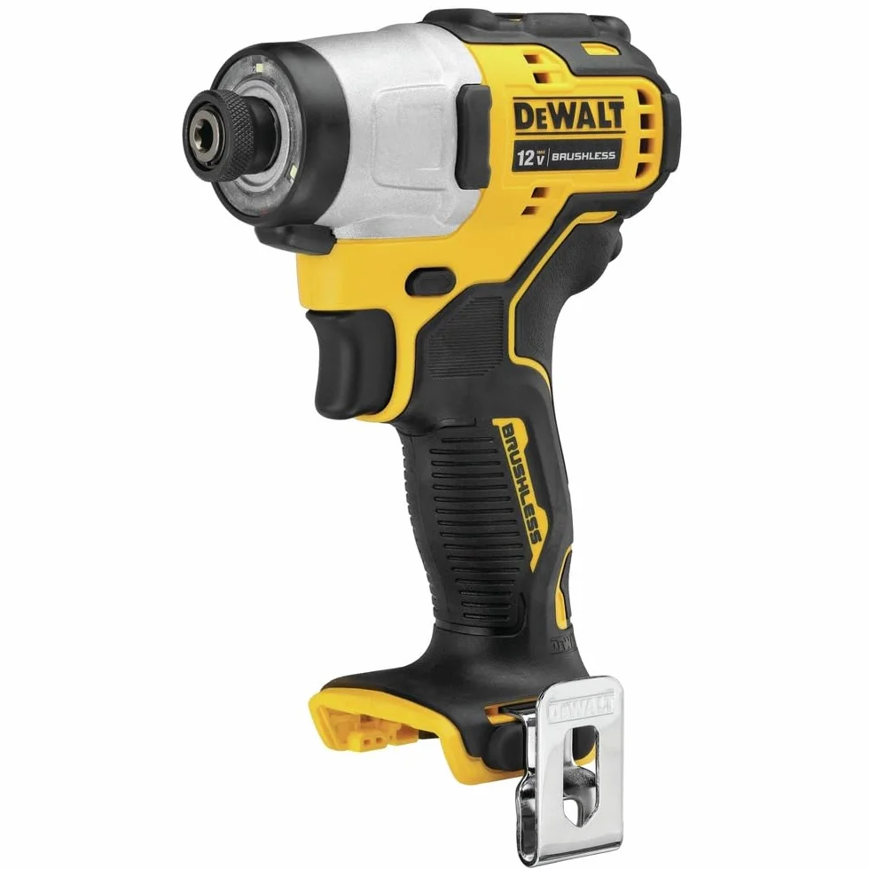 DEWALT XTREME 12 V MAX* Impact Driver, wireless, 1/4", solo strumento (DCF801B)