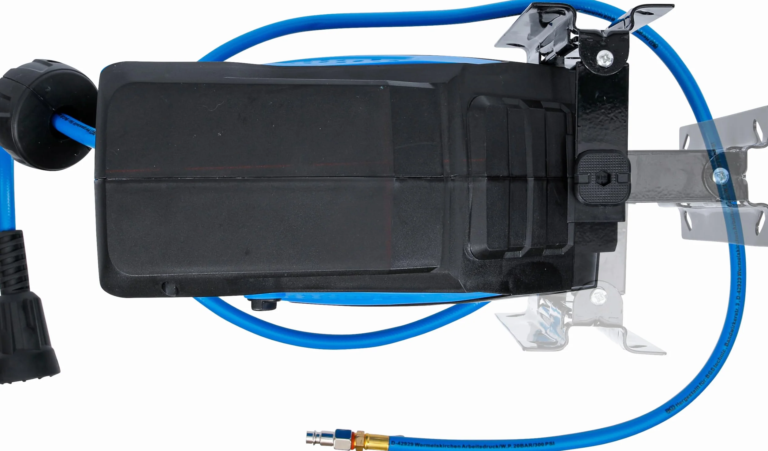 BGS 3297 Tubo dell'aria compressa con avvolgitubo automatico 10 m