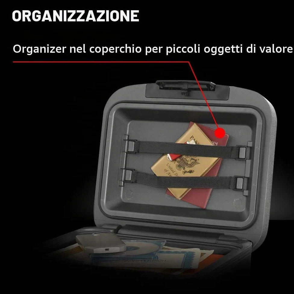 SentrySafe CHW30220 Cassaforte ignifuga, Grigio e Nero, 0.36 Cubic Feet