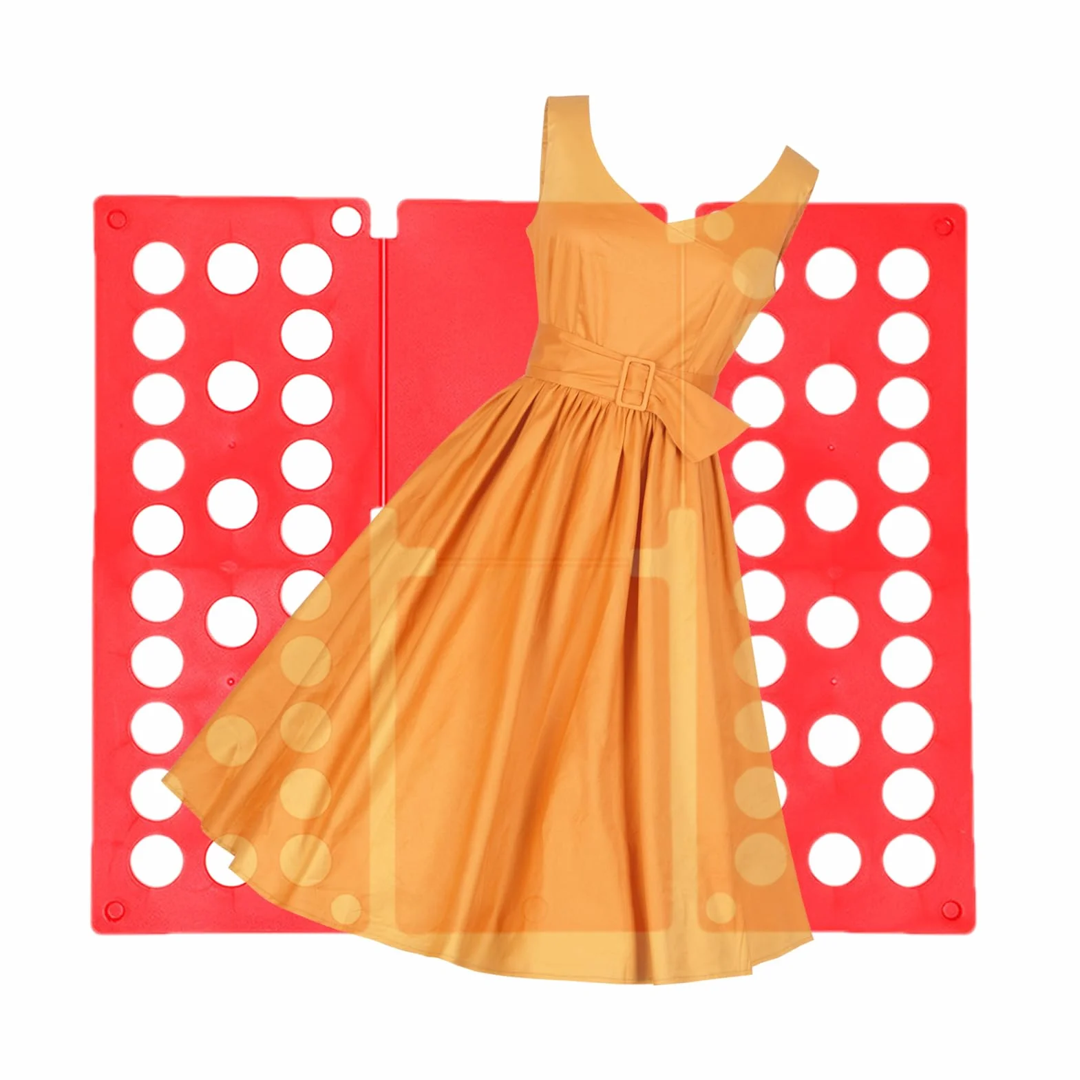 Piegabiancheria per Abbigliamento | Assistente Piegatura Magliette e Vestiti - Accessorio Pieghevole Rapido Per Organizzare Biancheria In Casa, Viaggi E Cameretta Per Adulti E Bambini