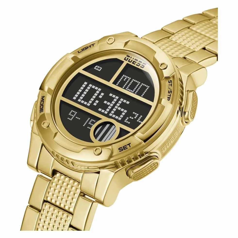 Guess 45MM Digital Silicone Watch
