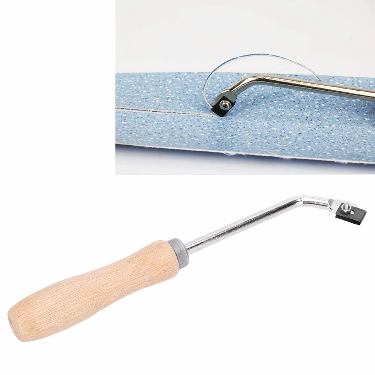 Sgorbia per scanalatura per saldatura a pavimento in PVC, Coltello per scanalatura per saldatura a pavimento in vinile Coltello per scanalatura in acciaio per pavimento in plastica in PVC