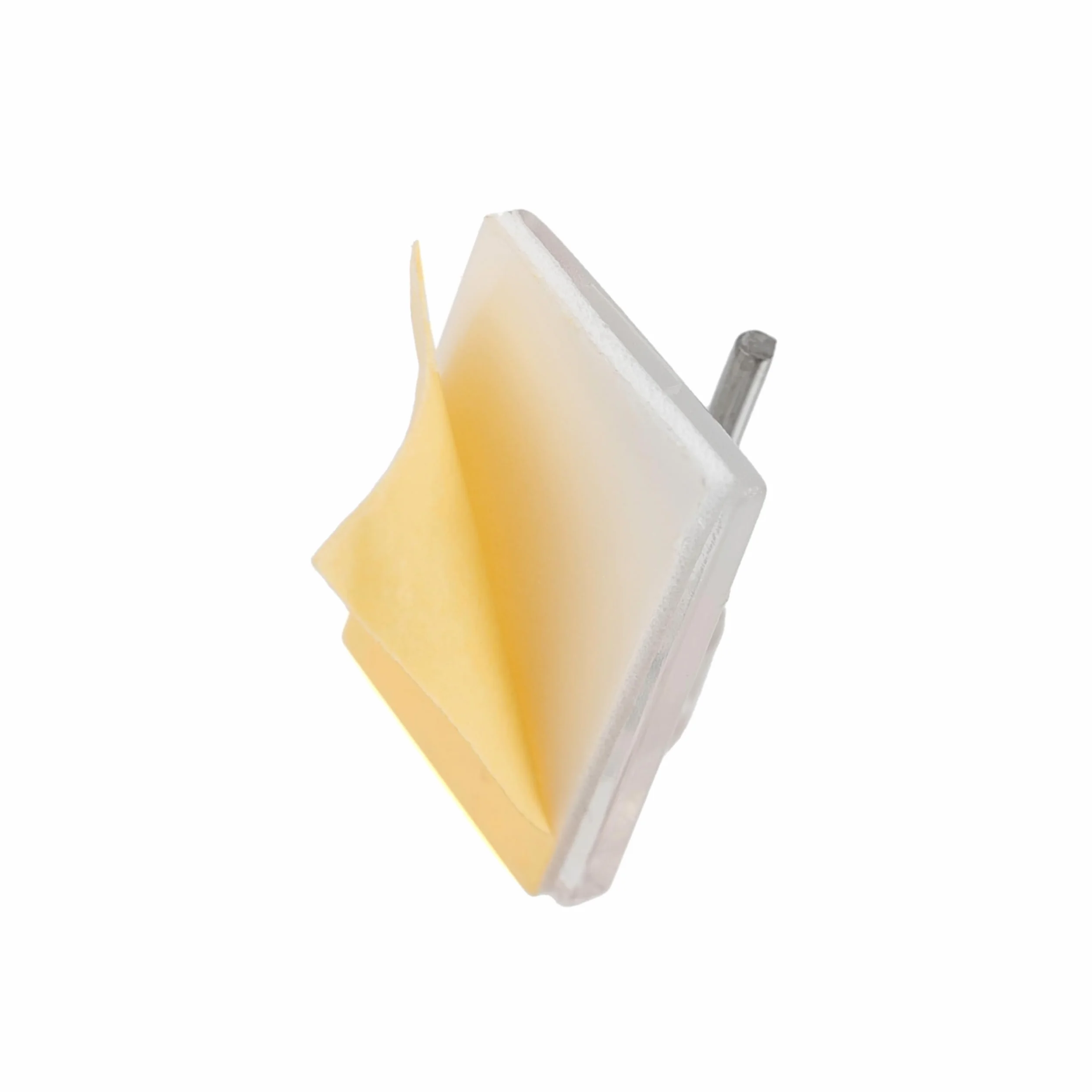 Gancio autoadesivo per bastone trasparente 24 x 16.5 mm ganci per tenda