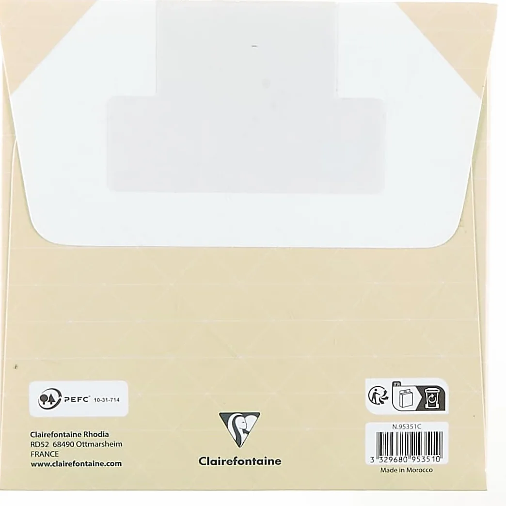 Clairefontaine 95351C Papier Origami 70g/m² 15x15cm 30 motivi colorati