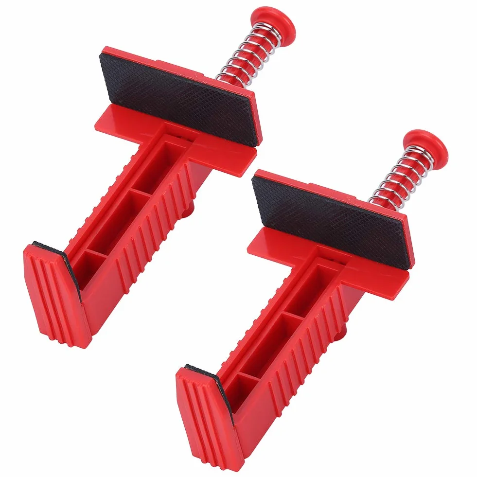 2PCS Brick Liner Runner Wire Drawer Strumento di misurazione per muratura Livellamento con Antiscivolo Strumento di misurazione per Pad Accessorio di ingegneria(Red)