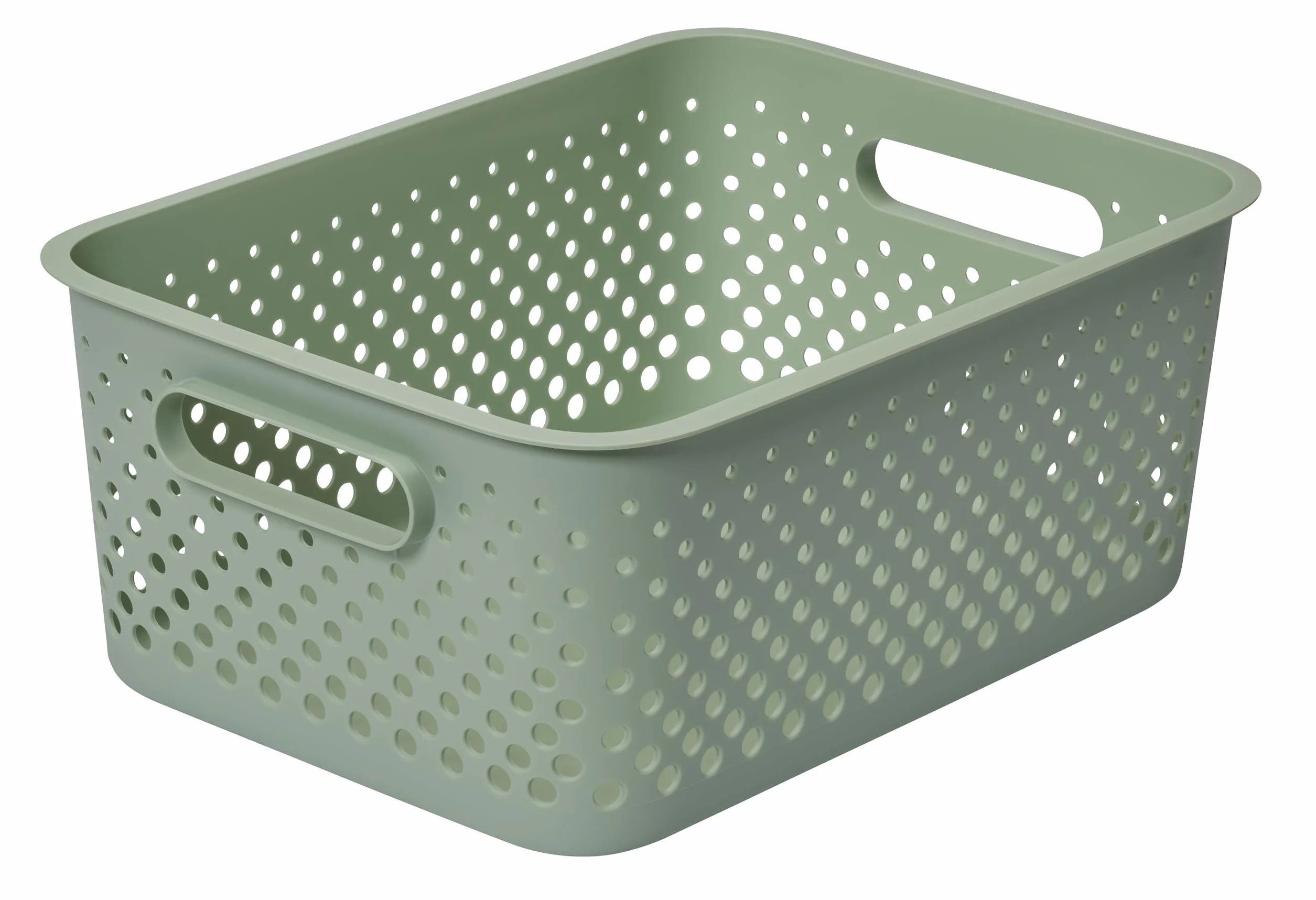 SmartStore Essence L Cestino portaoggetti 36,5 x 27 x 15 cm plastica riciclata verde