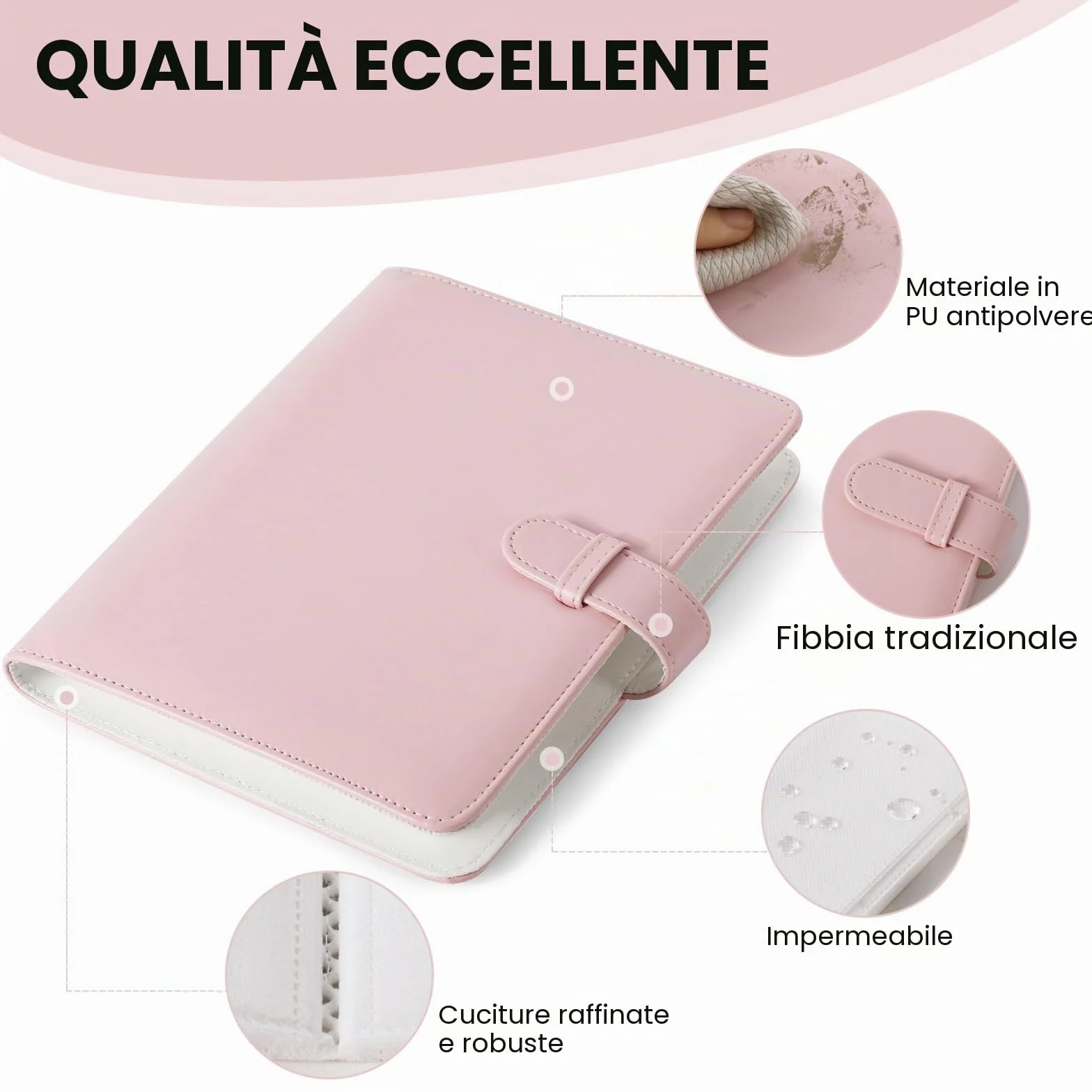 Album Fotografico 256 Tasche pour Fujifilm Instax Mini 7s 8 8+ 9 11 25 26 50s 70 90, Polaroid Zink, Kodak