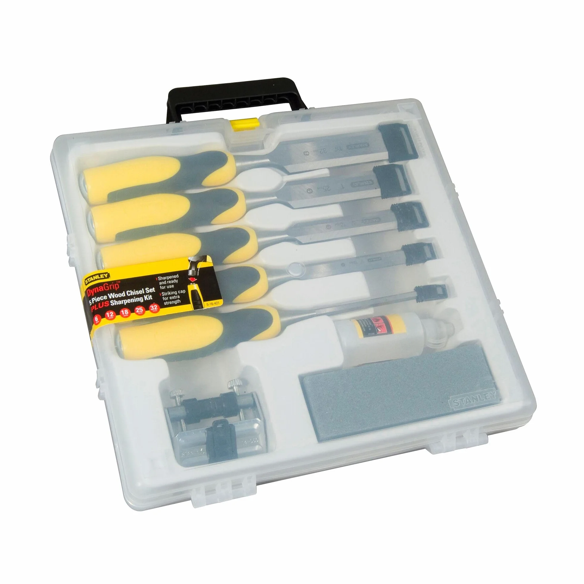 STANLEY 5-16-421 Set 5 scalpelli per legno.