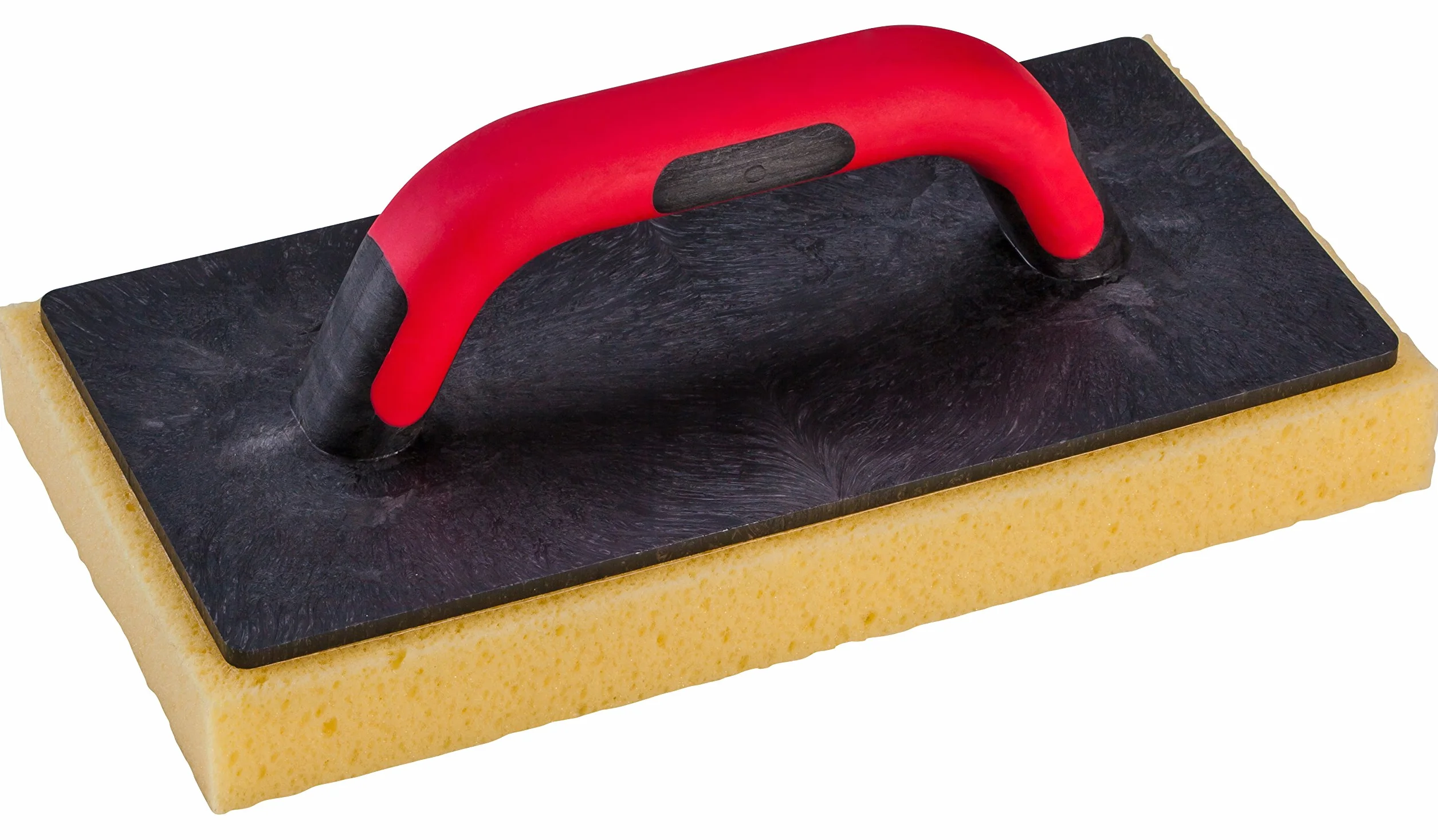 Meister, spugna su tavoletta professionale per il lavaggio delle piastrelle, con rivestimento in spugna idroponica, rigata, 280 x 140 mm, tavoletta in poliuretano, codice articolo 4144000