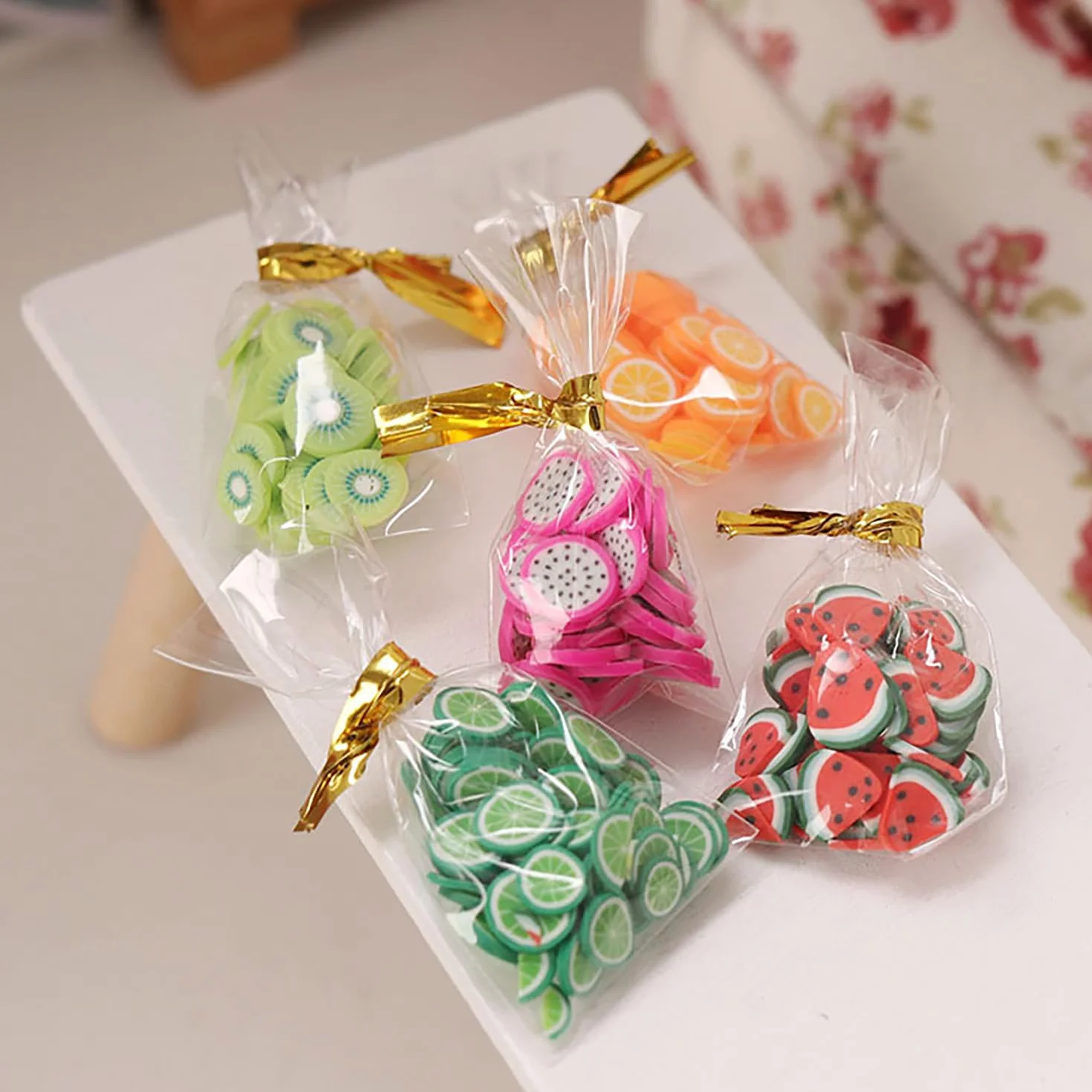 100 Pezzi Sacchetti Caramelle,10x16 cm Sacchettini Trasparenti Buste In Cellophane con 100 Bande Metalliche Per confezioni di caramelle, Biscotti, Pane, Frutta Ecc.