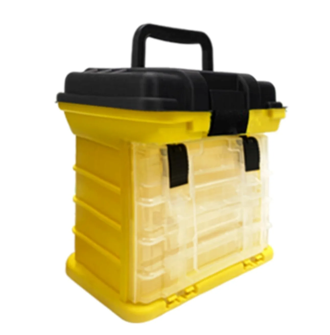 Cassetta Da Pesca Organizzatore Scatola Portautensili Da Pesca Contenitore Multistrato Scatola Con Manico In Plastica Esche Da Pesca Ami Da Pesca Custodia Di Stoccaggio Valigetta Da Pesca Multifunzion