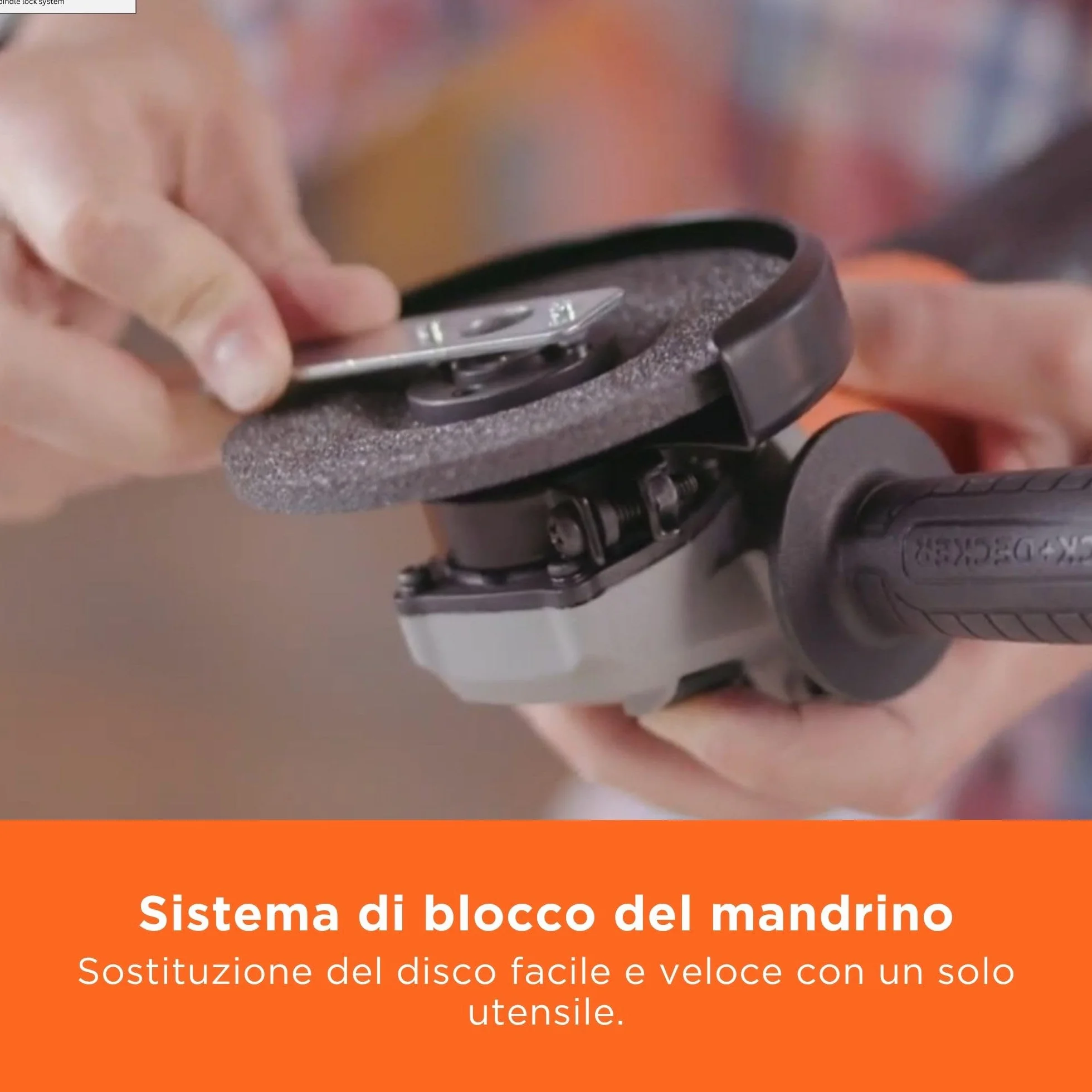BLACK+DECKER Smerigliatrice angolare a filo da 710W, 15 mm, BEG010-QS