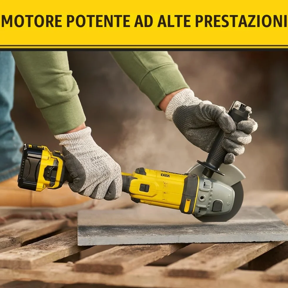 STANLEY FATMAX, SMERIGLIATRICE ANGOLARE V20. SFMCG400B-XJ