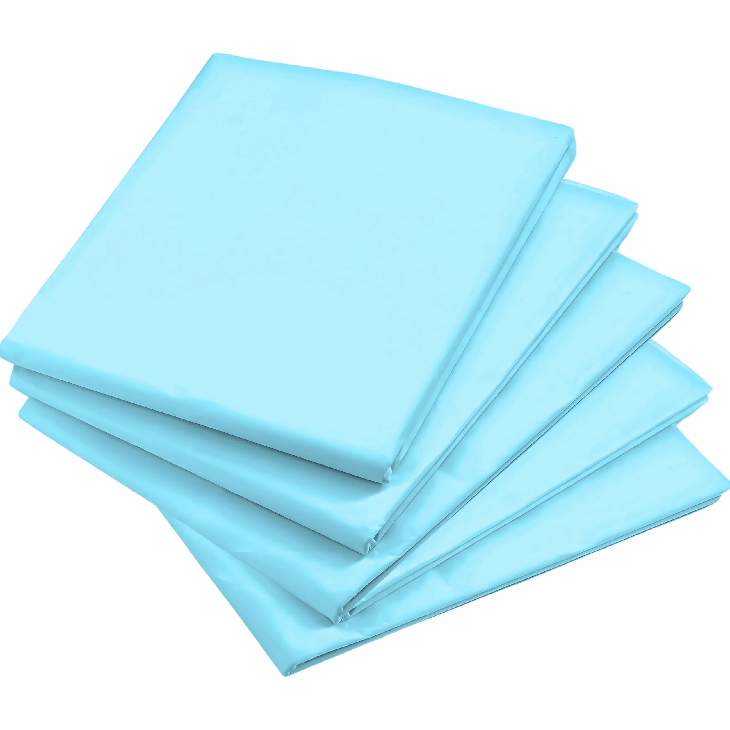 Üka • 60 Fogli di Carta Velina Blu. Fogli Grandi da 50x70 cm. Fogli Singoli di Carta di Seta per Imballaggio di Regali e Vestiti. Carta Velina per Eventi, Regali e Pacchi.