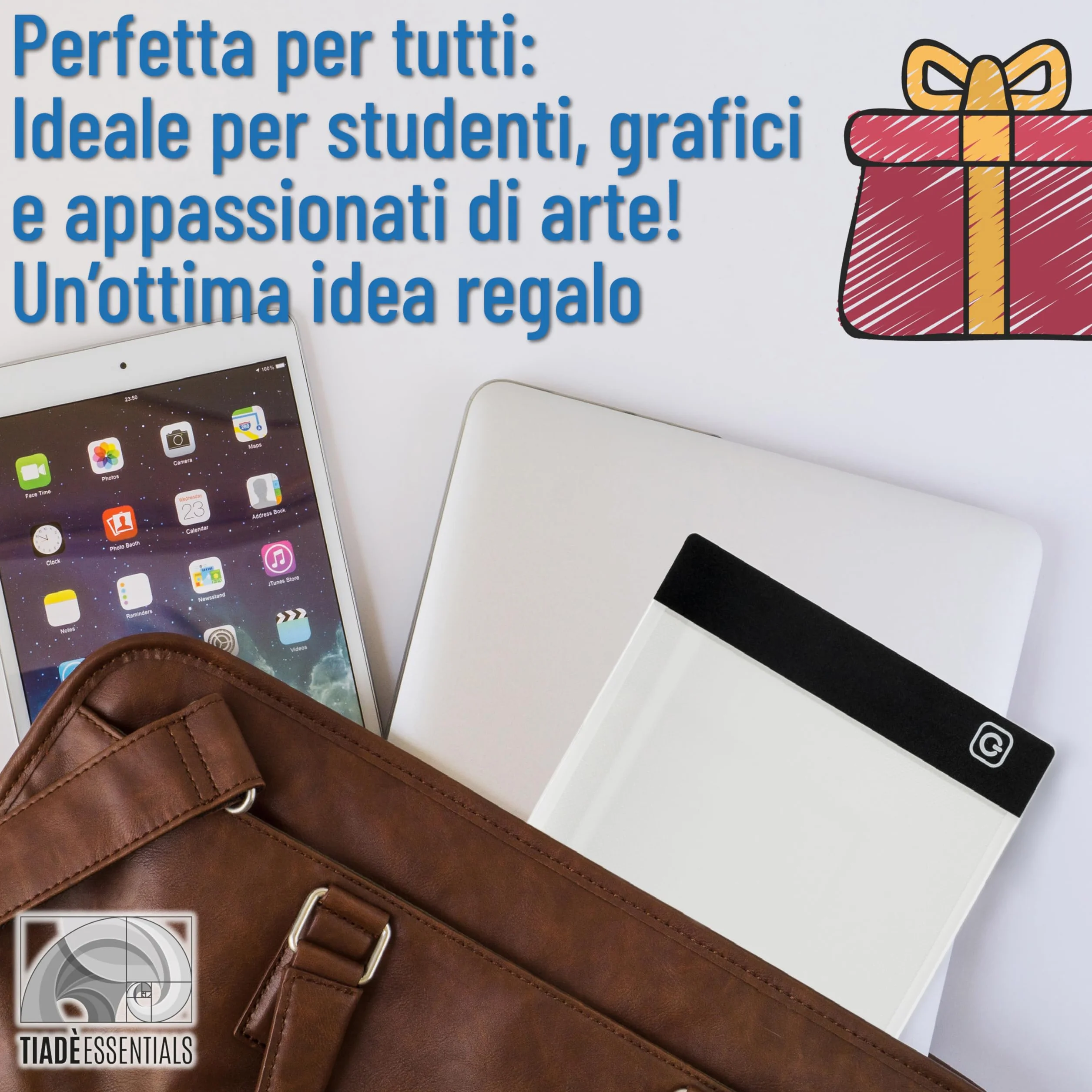 Lavagna Luminosa per Disegnare A5 - Tavola Luminosa per Disegnare LED con Luminosità Regolabile