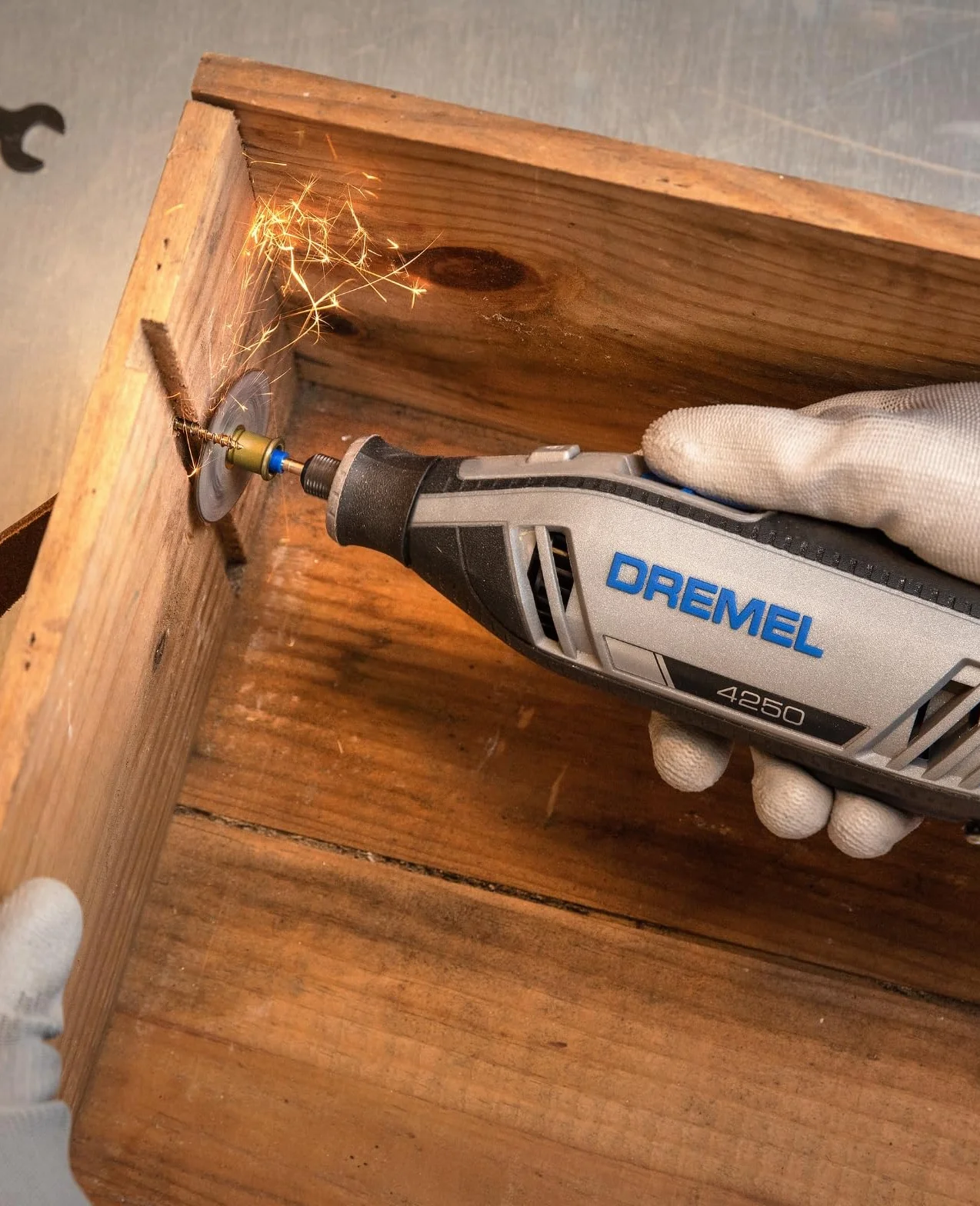 Dremel 4250 Utensile Rotante 175 W Kit Multiuso 45 Accessori Velocità Variabile 5000-35000 RPM
