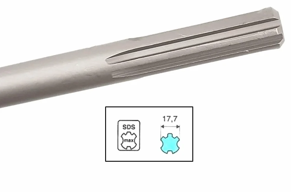 FRESA A TAZZA MM 160 CAROTATRICE CON ASTA SDS MAX 350 MM
