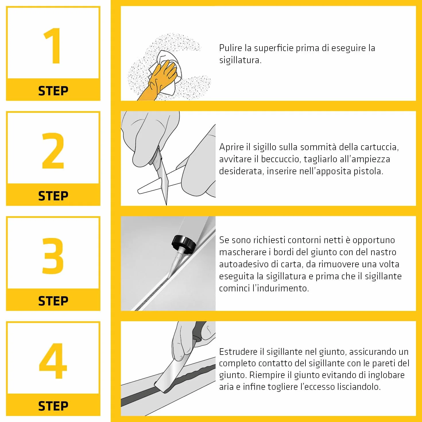 SIKA - Sigillante acrilico per interni - SikaSeal-157, Bianco - Ripara crepe, battiscopa e infissi con un tocco - Facilissimo da usare e sovraverniciare - 310ml