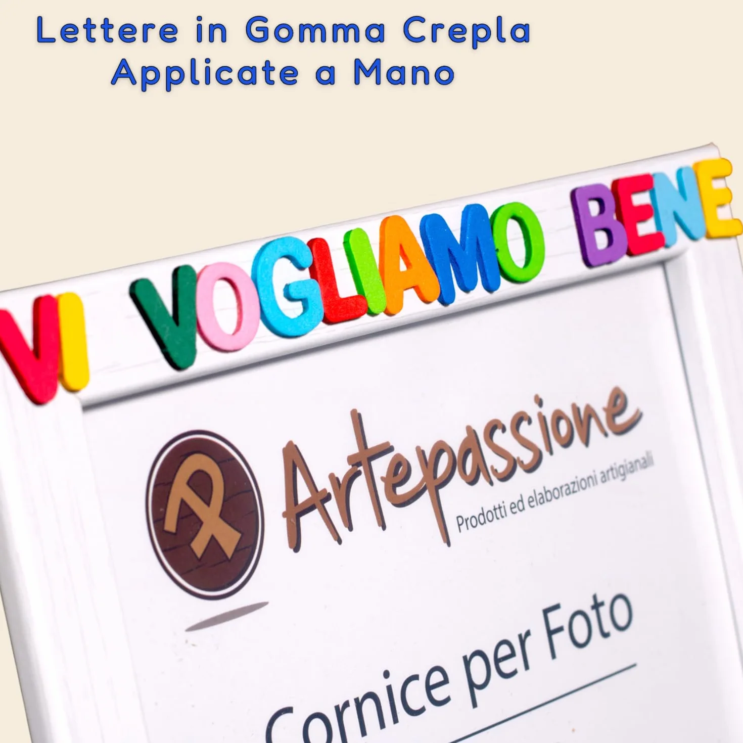 Regalo Nonni Cornice Foto 13x18 Bianca Legno Scritta Vi Vogliamo Bene Nonni Idea Regalo Compleanno Portafoto Appoggiare Appendere