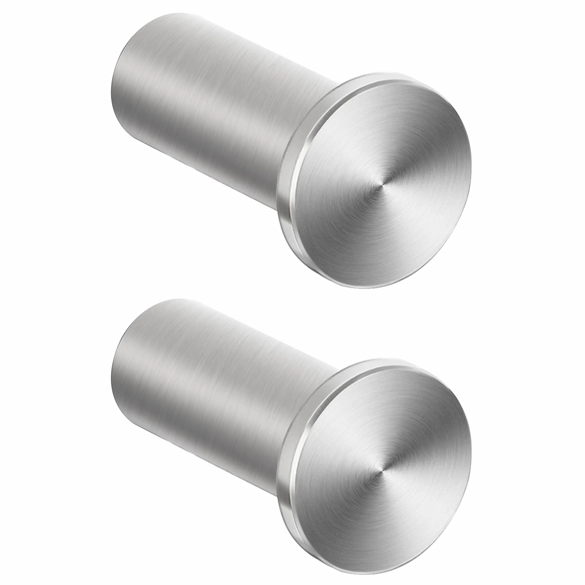 SAYAYO Ganci Accappatoio Bagno Acciaio Inox 15 kg 2 Pezzi Argento