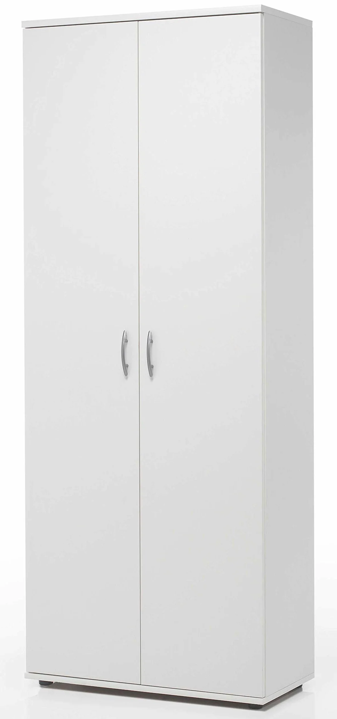 AVANTI TRENDSTORE - Talento - Scarpiera in legno laminato con 2 ante a battente e 5 ripiani interni, disponibile in 2 colorazioni diverse. Dimensioni LAP 70x176x34 cm (Bianco)