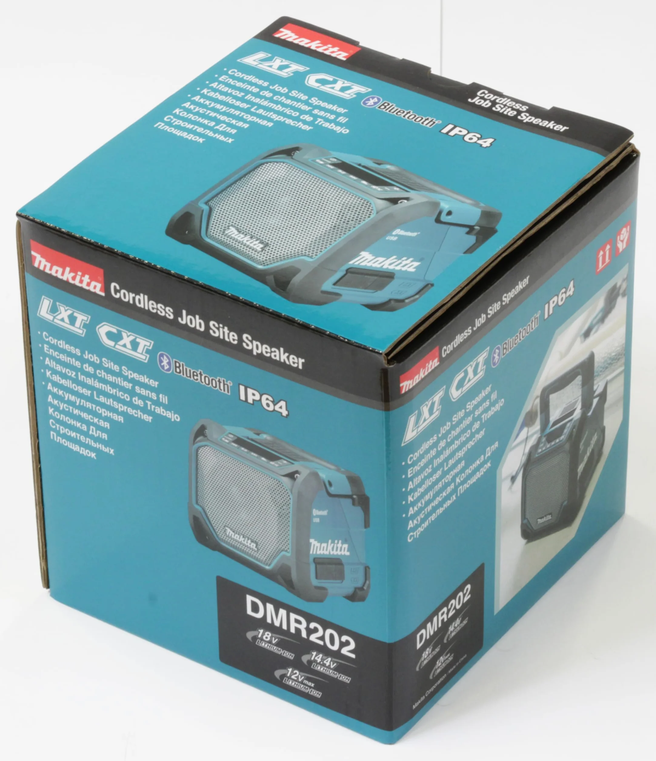 Makita Speaker Portatile da Cantiere Bluetooth e USB DMR202