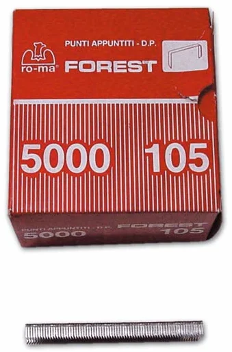 Punti 105 mm per Fissatrice Rocama 10 e Tecnica 110 e Fissatrici Maurer 5000 Pz