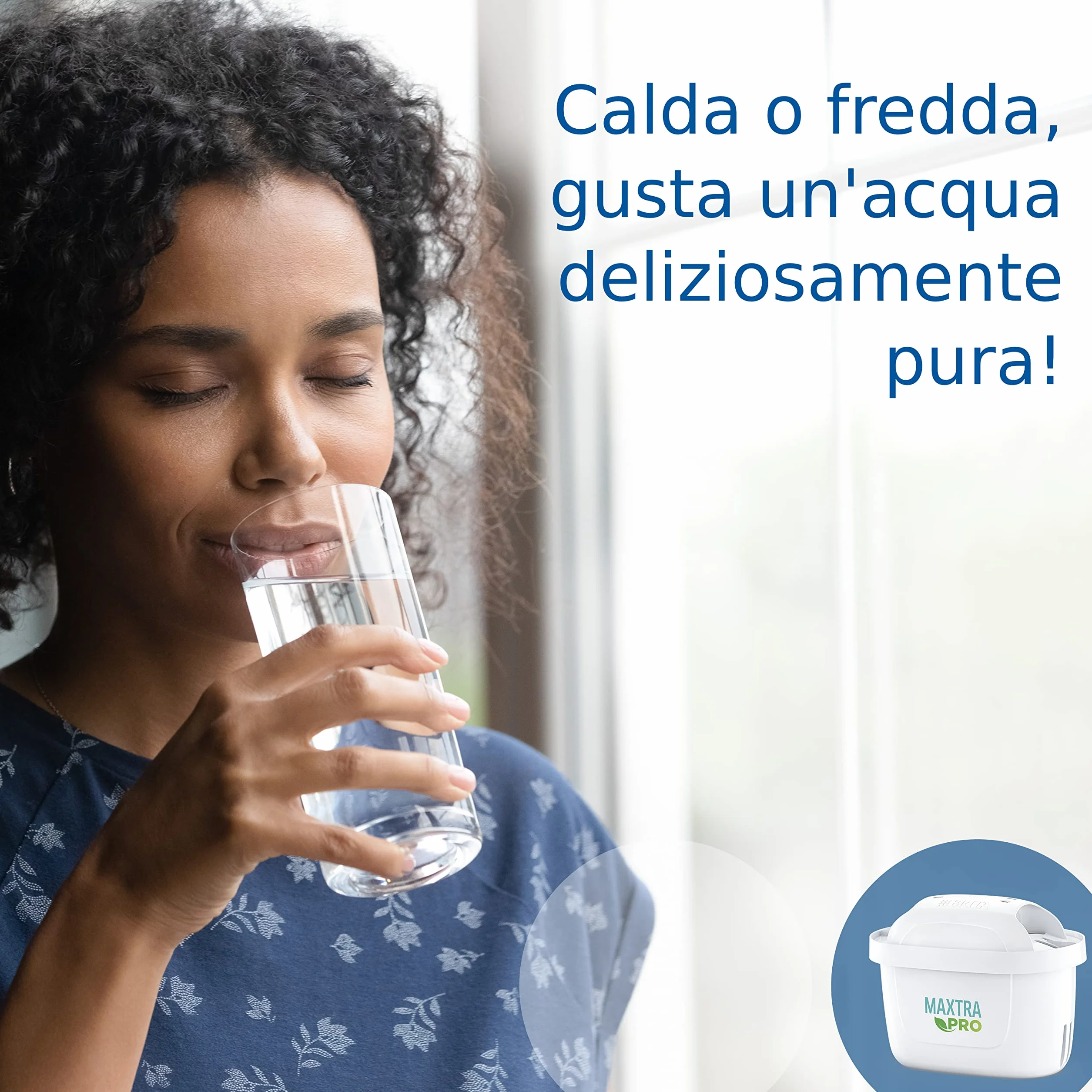 BRITA Marella Caraffa Filtrante Acqua 2.4L con Filtro MAXTRA PRO All-in-1