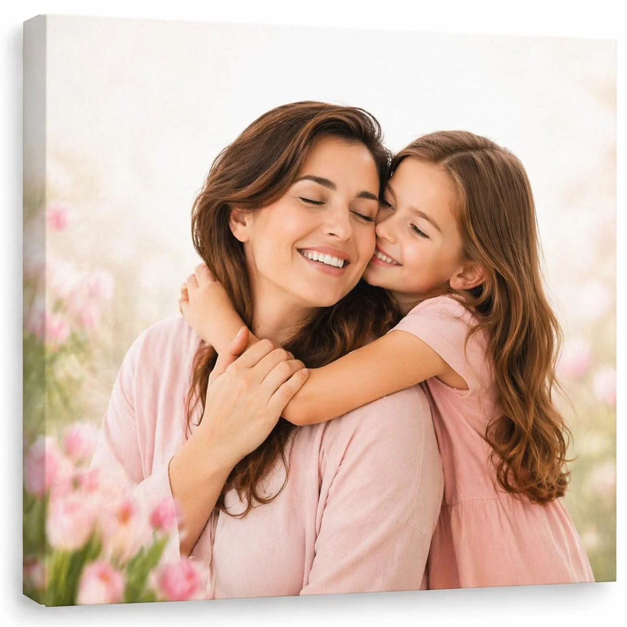 Quadro Personalizzato su Tela 100% Made in Italy con Foto HD - Telaio in Legno Incluso - Stampa Tela Personalizzabile 20x20 cm