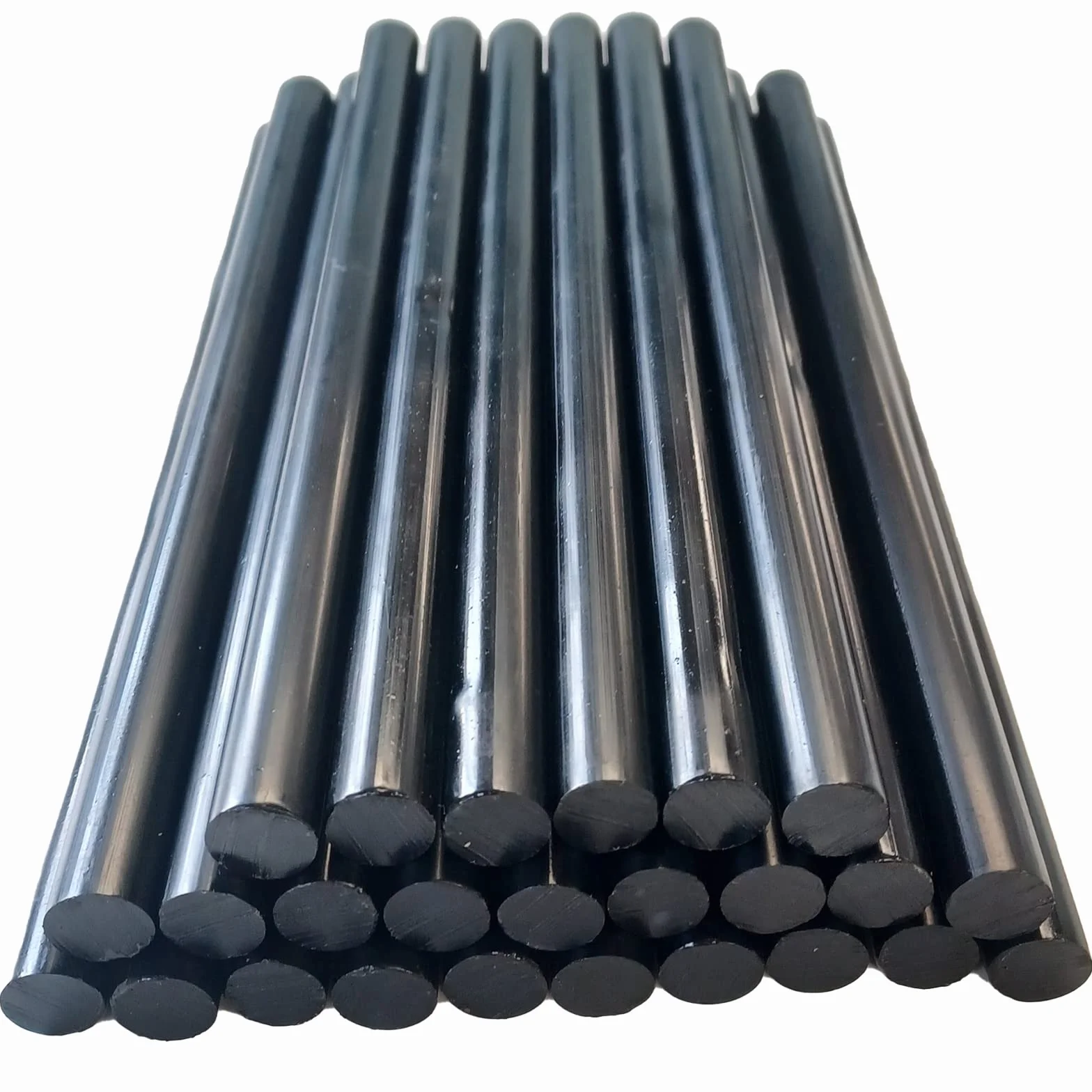 RZT - Colla a Caldo in Stick Nera 11mm, Bastoncini di Colla per Pistola Colla a Caldo - Alta Qualità e Viscosità –per l'Artigianato, il Fai da Te - Colla Nera (11MM x 200MM) (25 Pezzi)