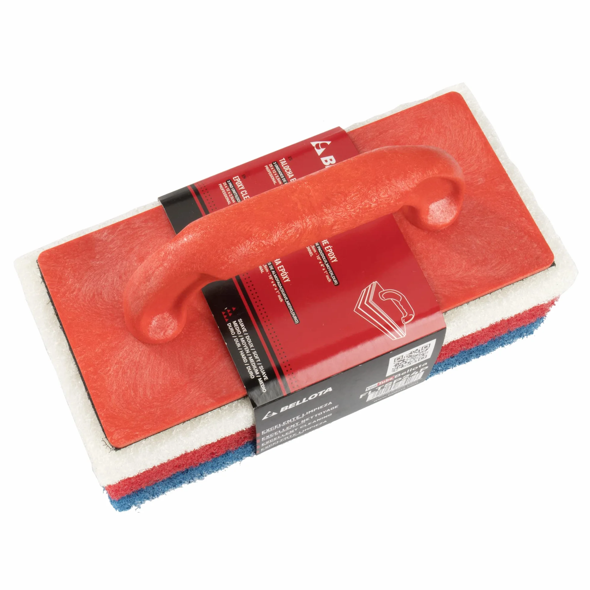Bellota FLTSP24P - Tampone per pulizia epossidica, rosso
