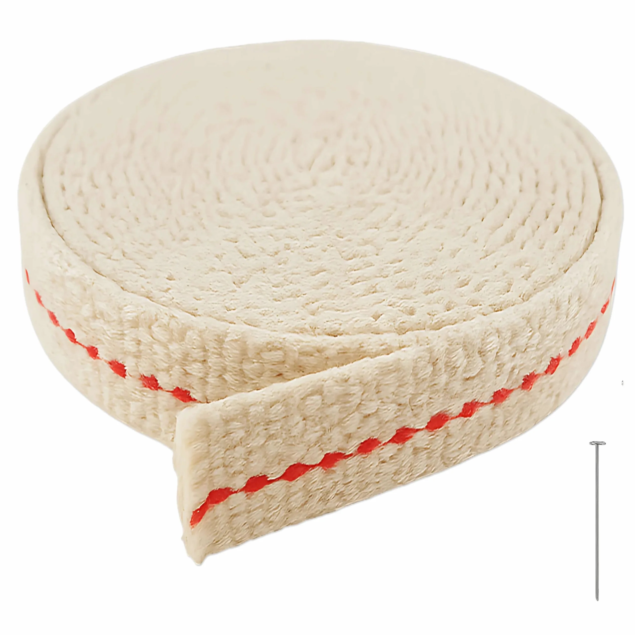 Stoppino per Lampada a Olio 5M| 11MM |✮GARANZIA A VITA✮- Rotolo di Cotone per Accendere Lampade e Bruciatori a Olio e Petrolio - Ideale per Lanterne, Fiaccole, Candele per Esterno o Interno