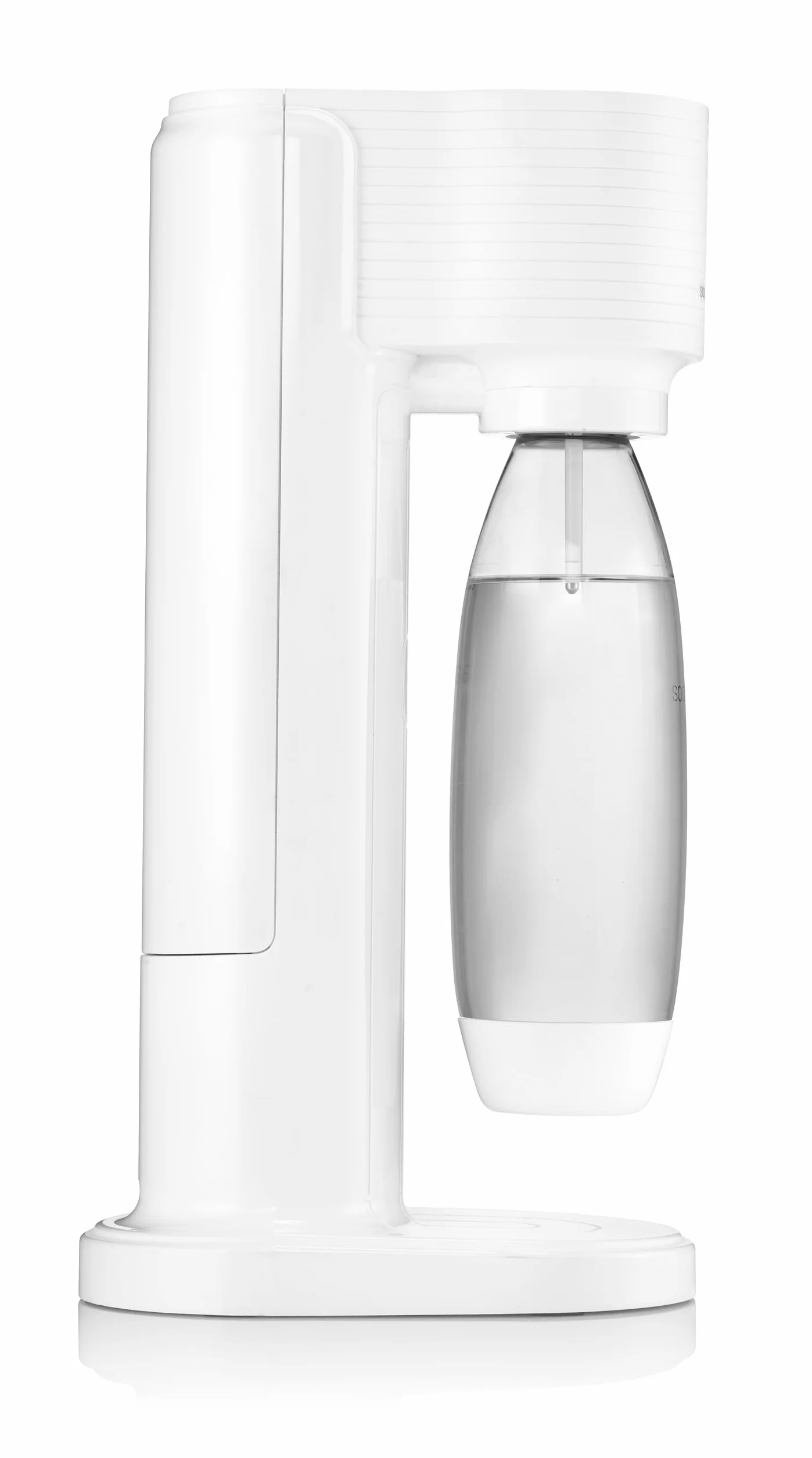 Sodastream Gaia Gasatore bianco con bottiglia lavabile in lavasoviglie e cilindro Co2