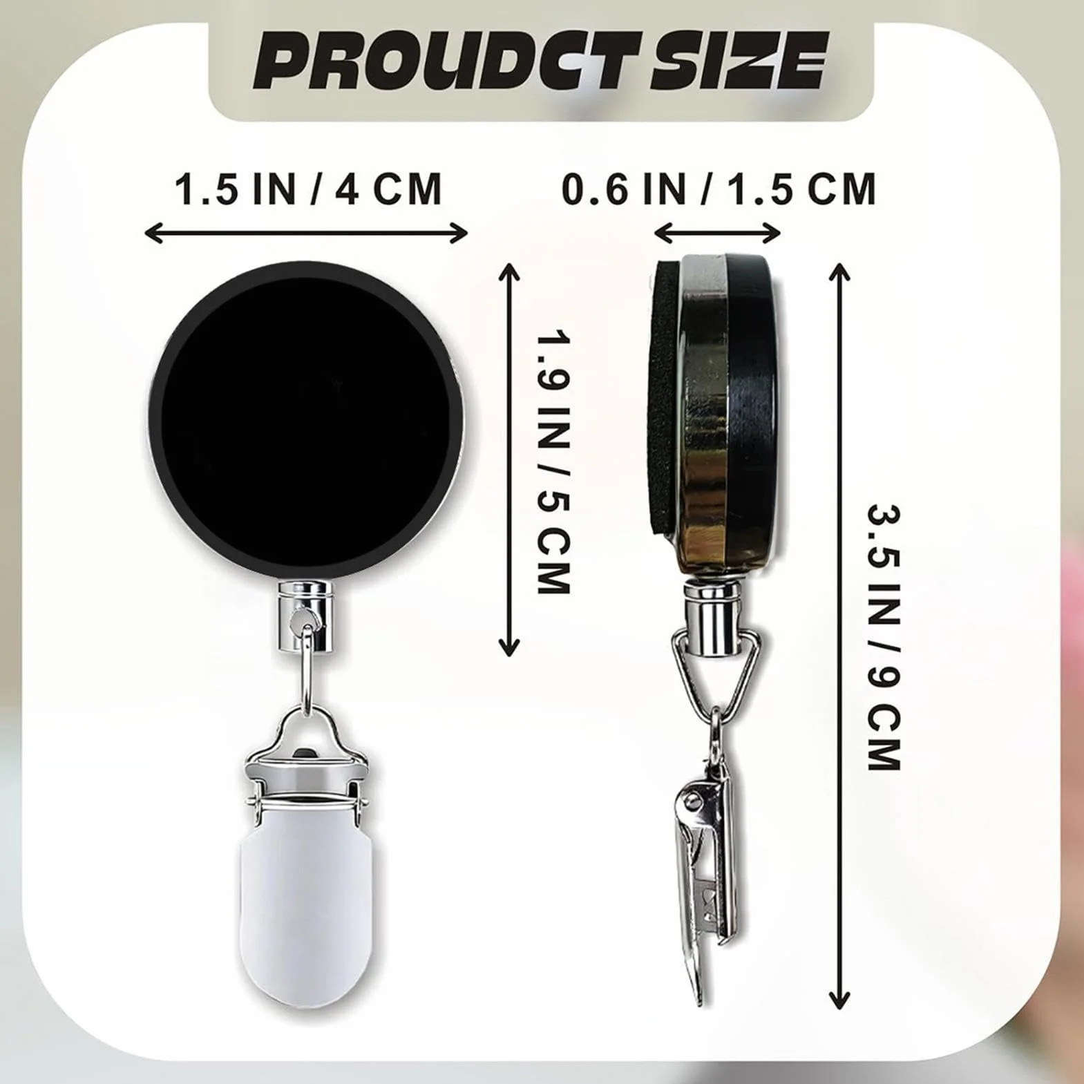 Ganci per asciugamani da parete con corda retrattile 60 cm clip adesiva