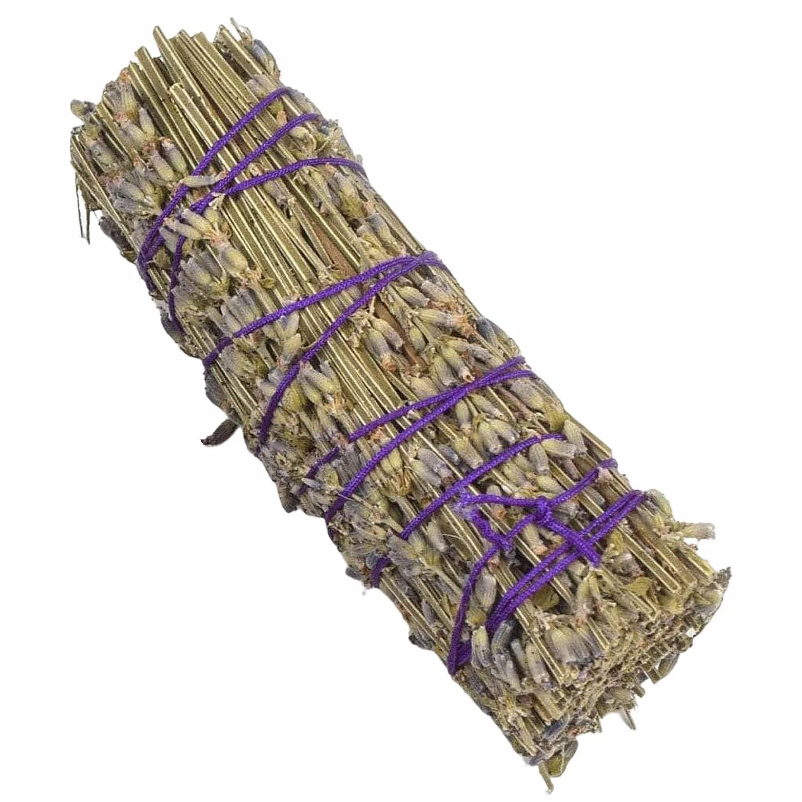 Lavanda Smudge Stick | Fascio di lavanda per bruciare - Arredamento alla lavanda Aromi rinfrescanti per la pulizia della casa Energia negativa per la pulizia del fumo