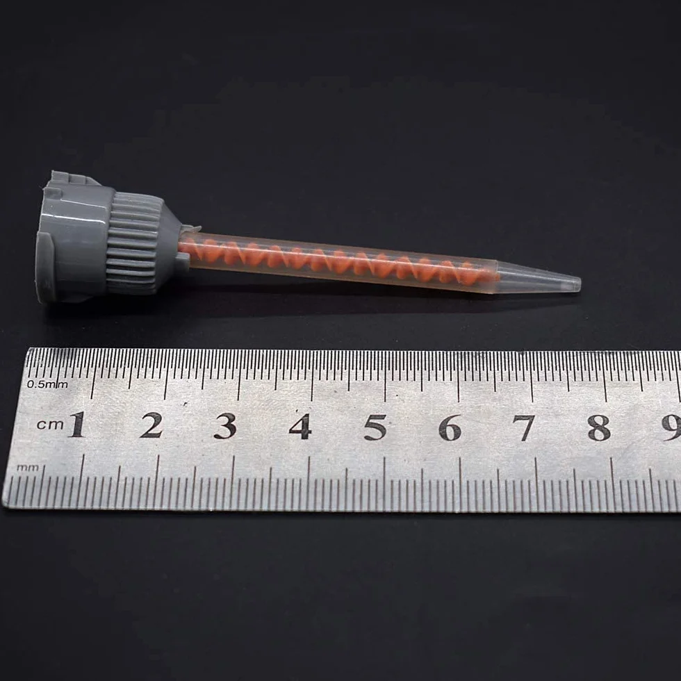 Ugelli per miscelare resina epossidica, ugelli per pistola adesiva per miscelare, applicatori per pistola per colla AB da 50 ml, 20 pezzi (rapporti applicatori 10:1)