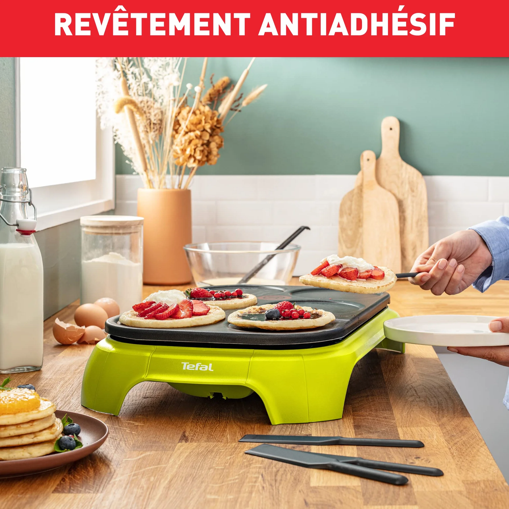 TEFAL PY559312 Crepiere electrique CrepParty Colormania