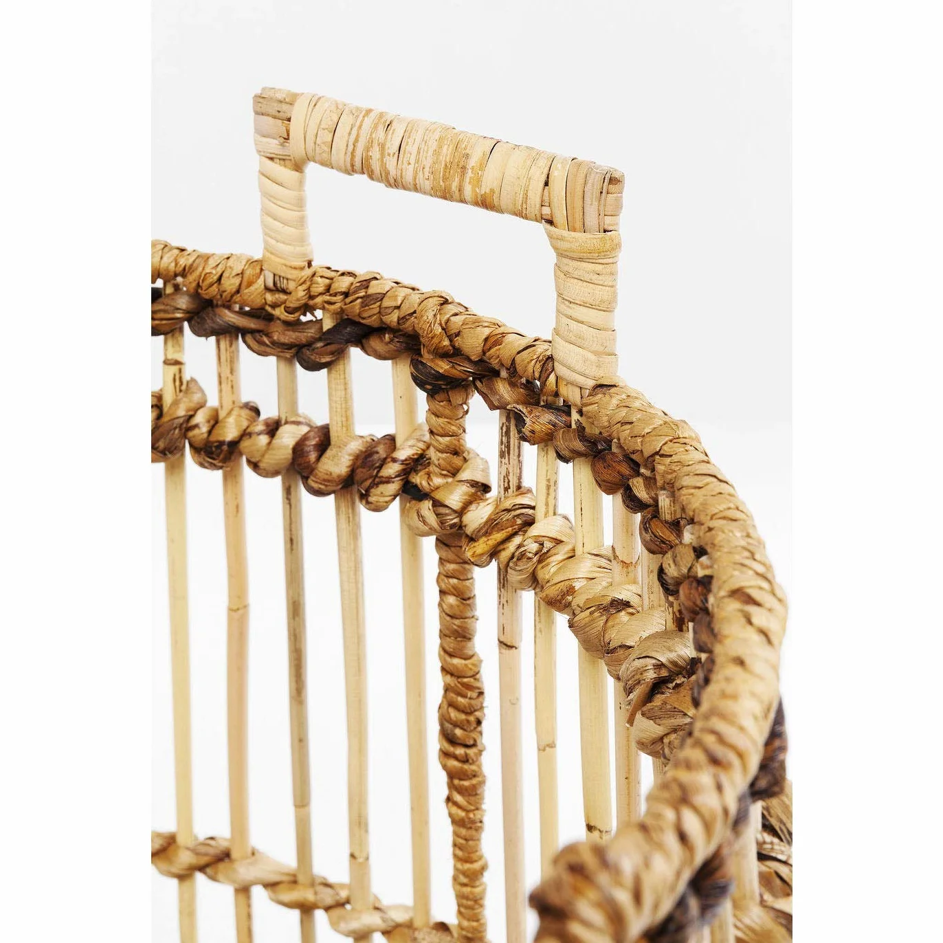 Kare Cestino Village Handle Ø 51 cm Naturale